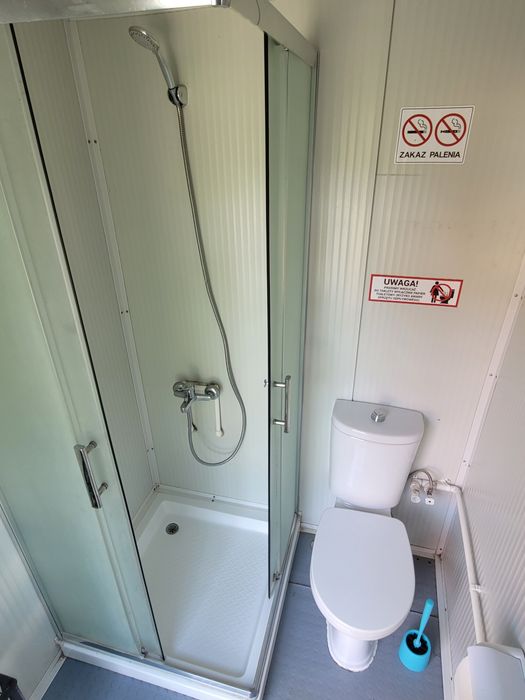 Sprzedam kontener sanitarny: 2x prysznic + wc