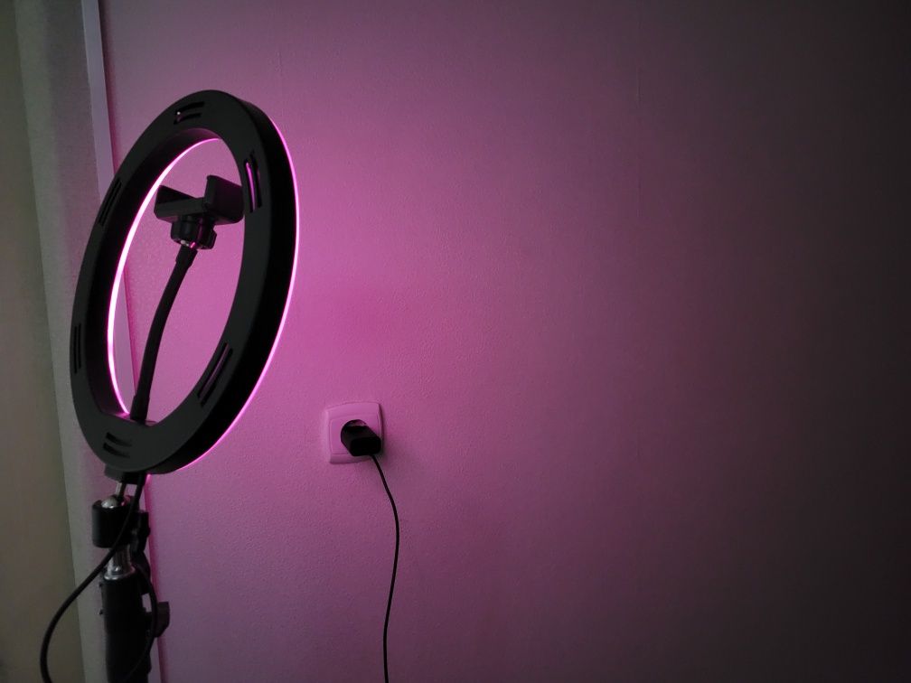 Кільцева лампа RGB Havit ST7026