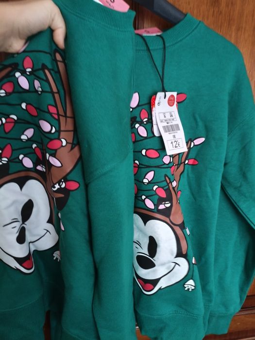 1  camisola de Natal Disney Minnie tamanho S
 Famanh