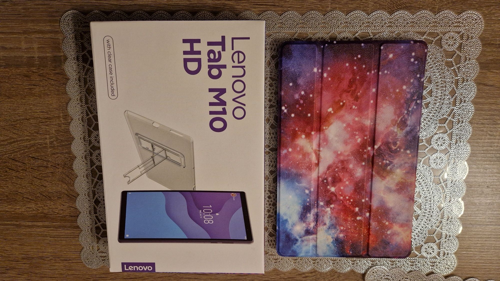 Tablet Lenovo Tab M10 HD (2. gen) 10.1" – 3/32 GB, Wi-Fi + pokrowiec