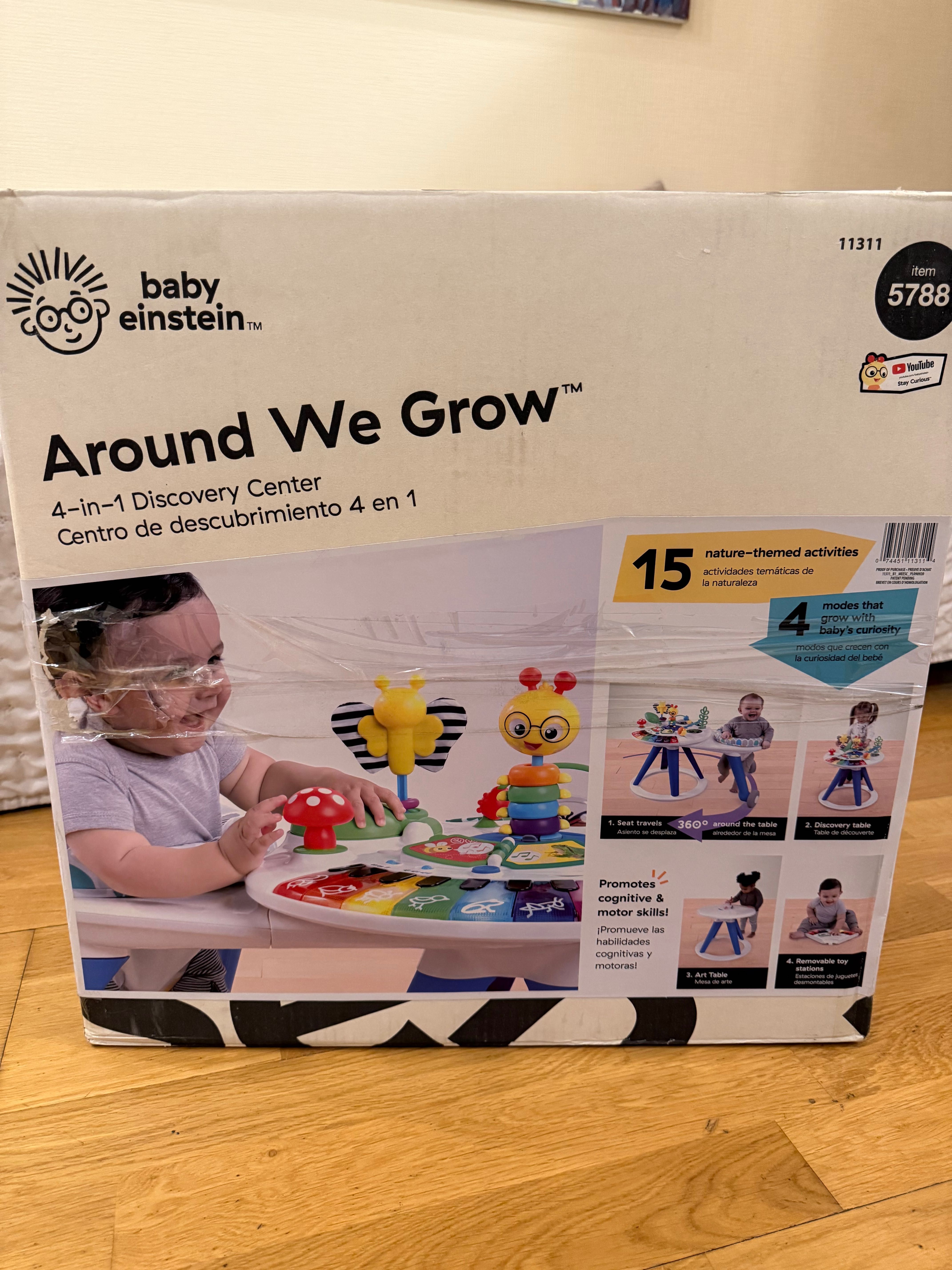 Ігровий центр 4 в 1 Baby Einstein "Around We Grow"