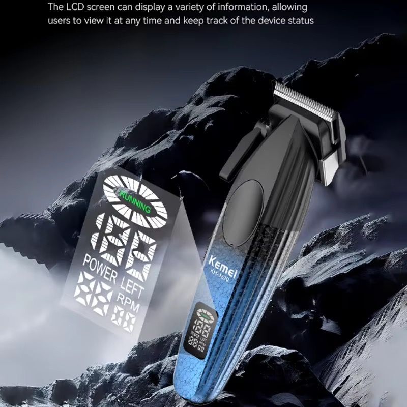Kemei 1670 Мужская профессиональная машинка для стрижки волос