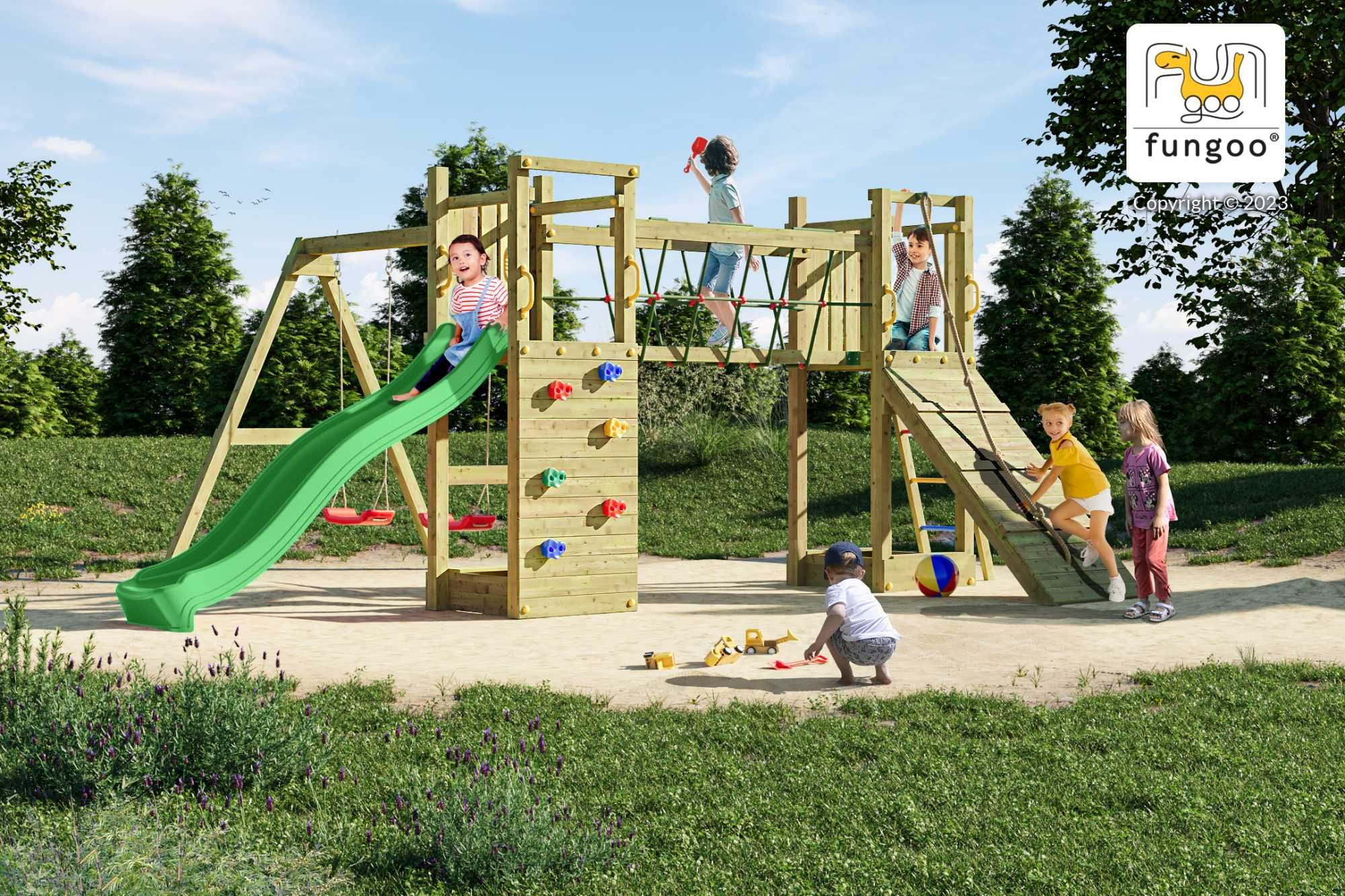Plac zabaw, Domek, Małpi gaj, Huśtawka,DARMOWA DOSTAWA, WYSYŁKA 2-3DNI