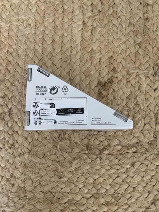 BETYDLIG: Suporte parede/teto, preto