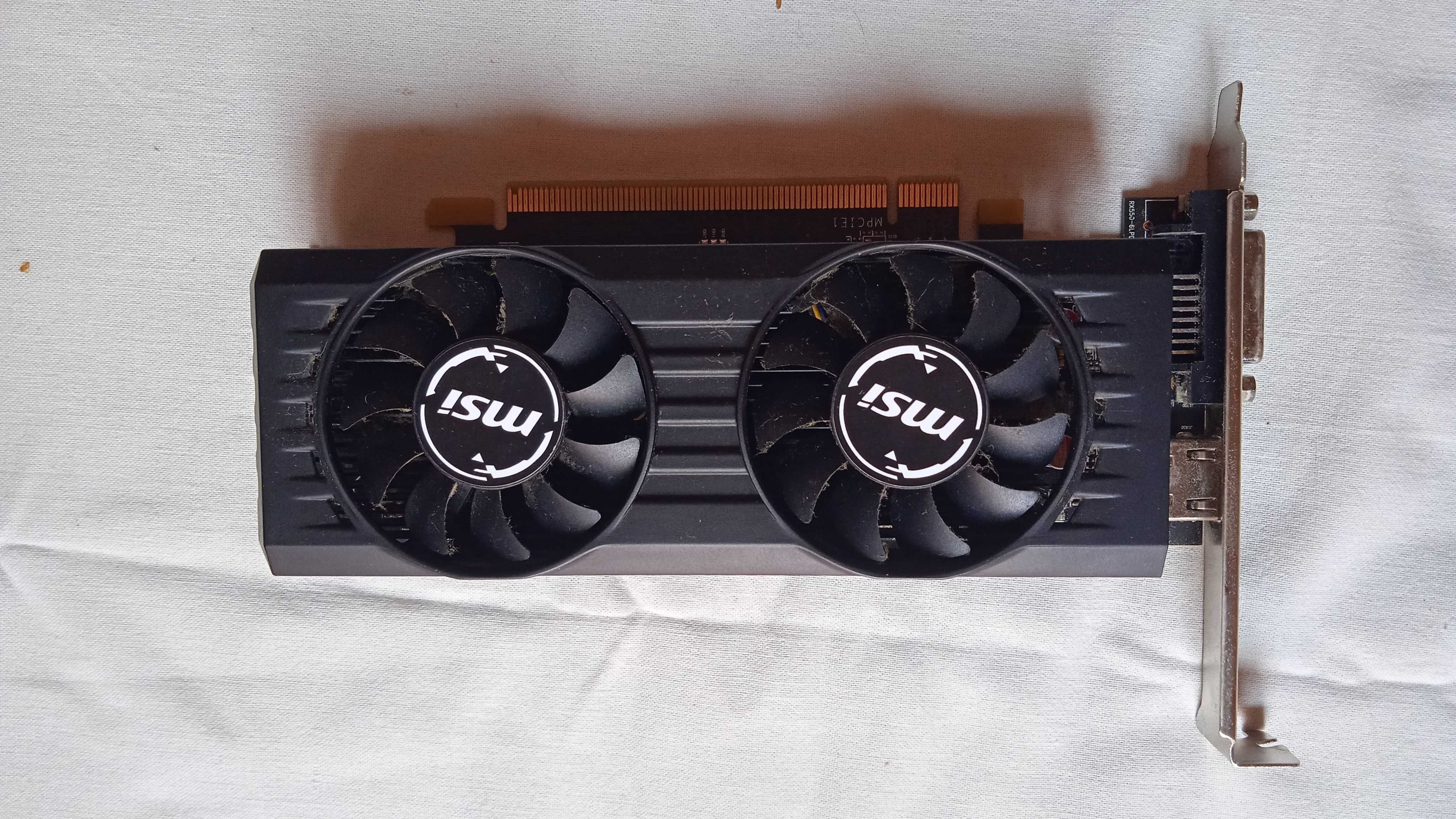Видеокарта Radeon RX 550 2GT LP OC