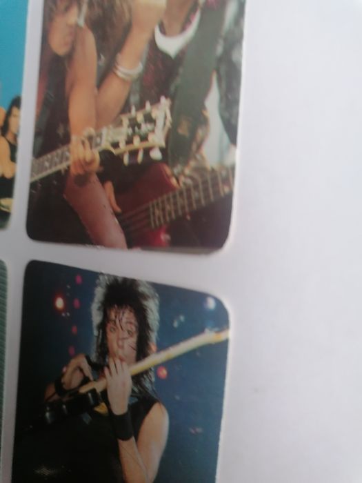 Conjunto de 12 calendários de 1991 da banda americana Bon Jovi