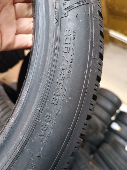 Автошини 235x45r18 Dunlop winter sport 5 нова 2025року не їздила