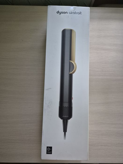 Фен-Випрямляч для волосся Dyson Airstrait HT01 Onyx Black/Gold з Іспан