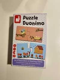 Puzzle Janod duonimo zwierzęta i ich domki