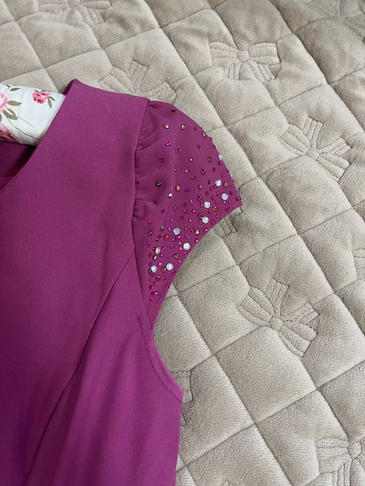 Нарядна сукня, святкове плаття, фуксія, с-м