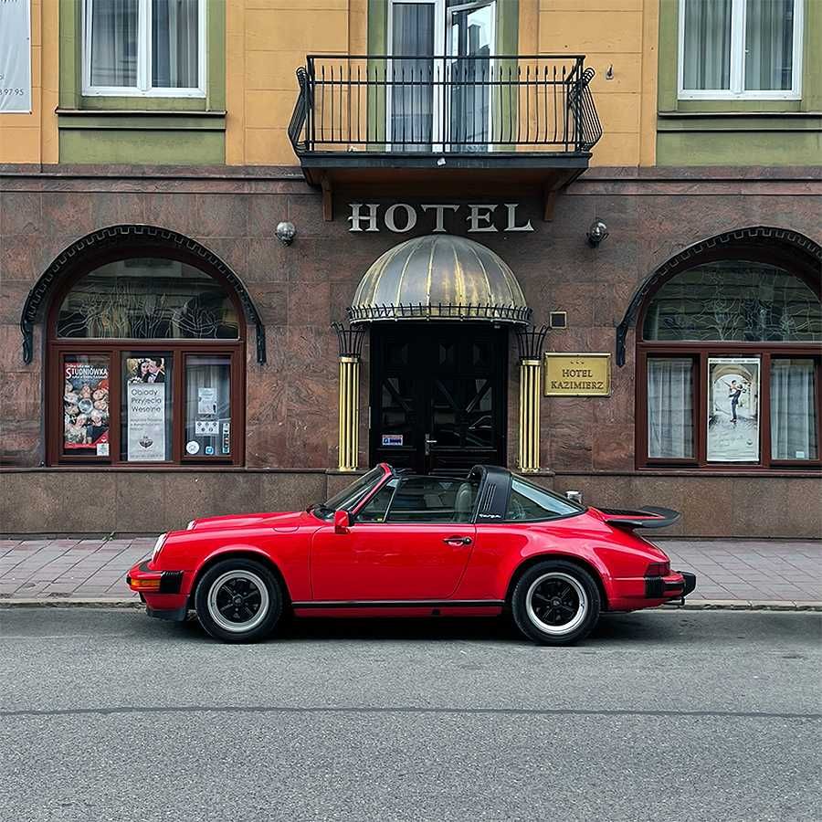 Porsche 911 Carrera - auto do wynajęcia ślub sesja video do ślubu
