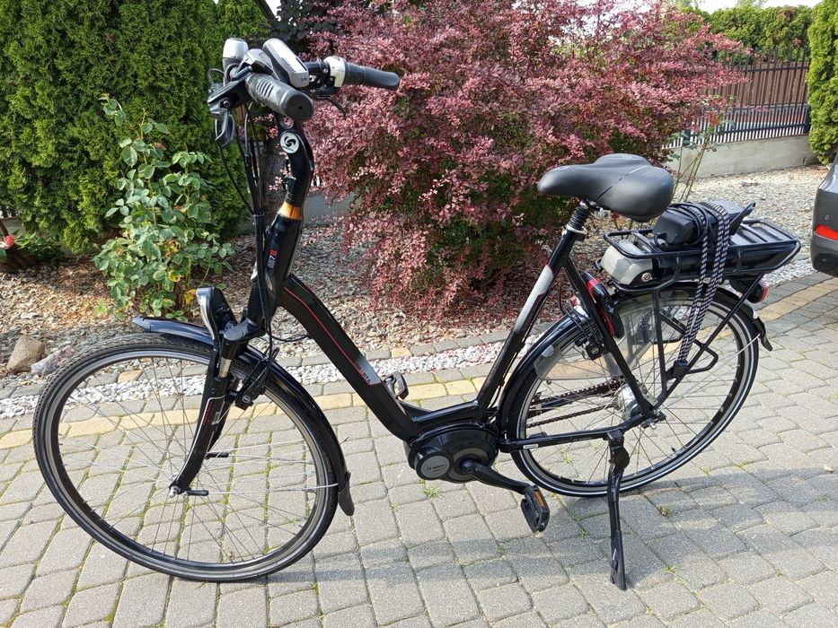 Rower elektryczny Gazelle Sparta Orange C7  koła 28 rozm L 49