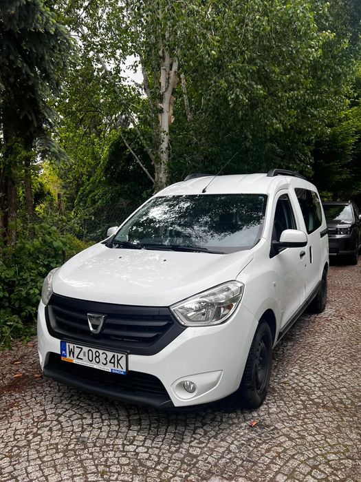 Dacia Dokker 2014r. 1.6 benzyna + LPG, 5-osobowy FVAT 23%