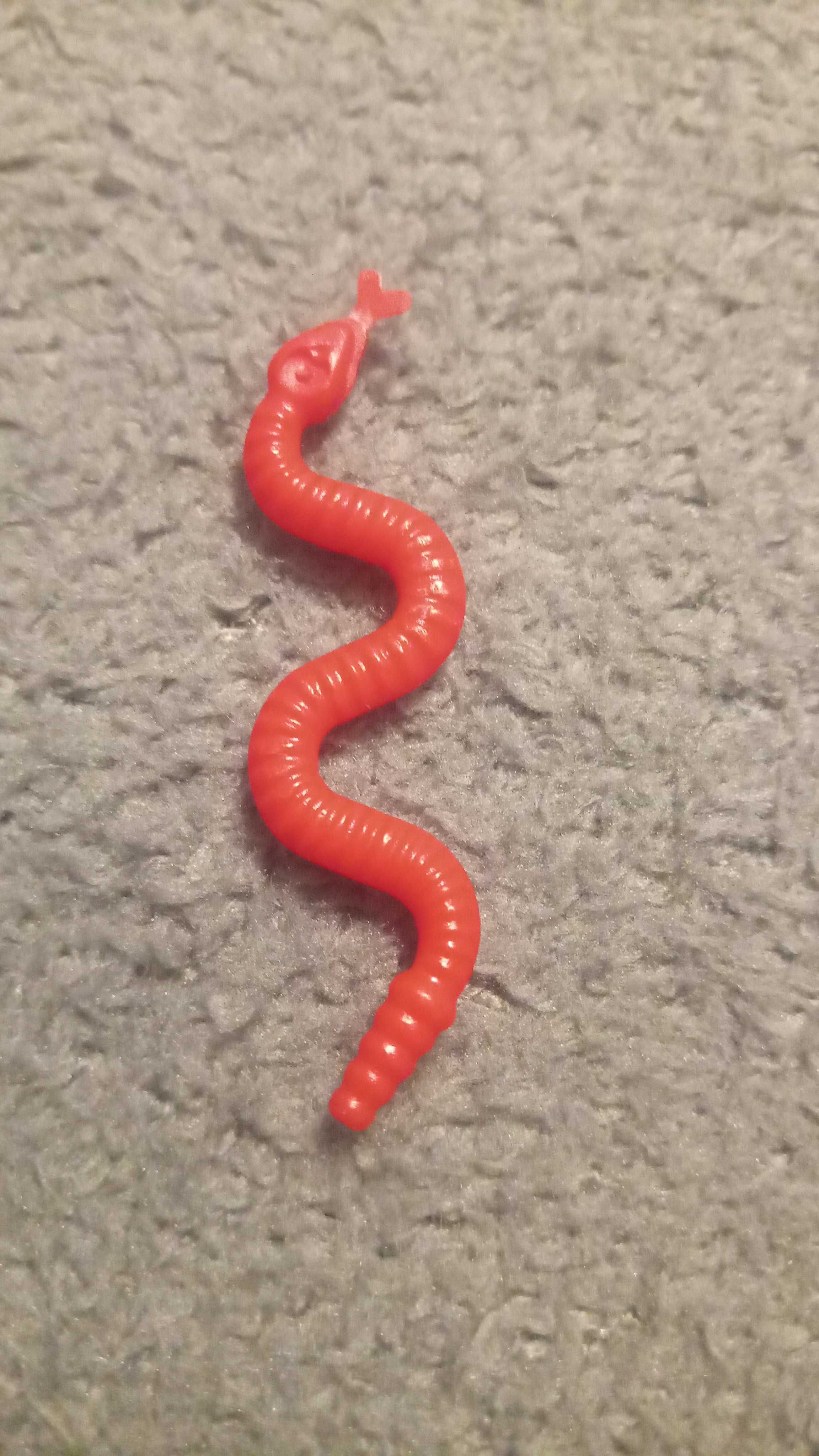 LEGO wąż czerwony