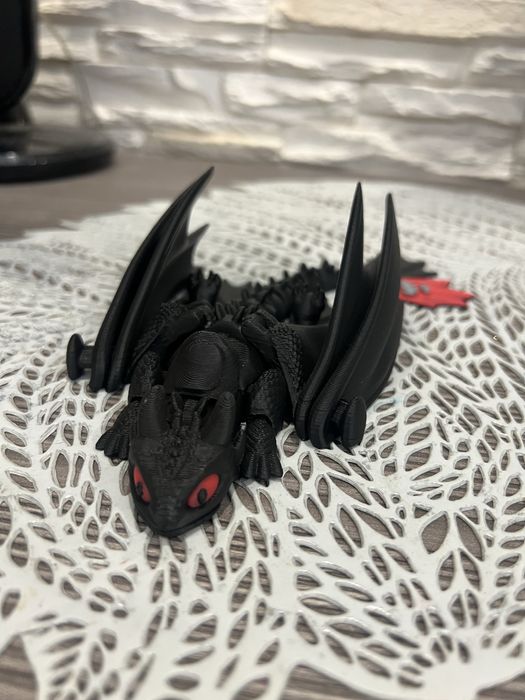 Figurka Szczerbatek 21 cm – ruchoma – Jak wytresować smoka