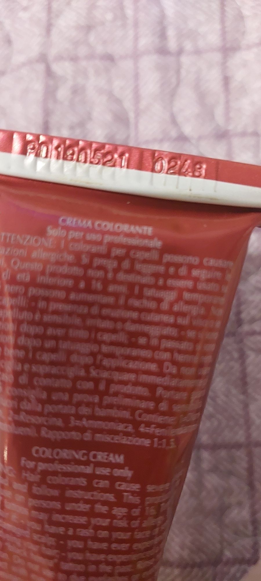 Фарба для волосся Італія