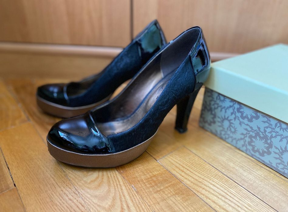Туфлі Egle 36 розмір натуральна шкіра, лакова шкіра