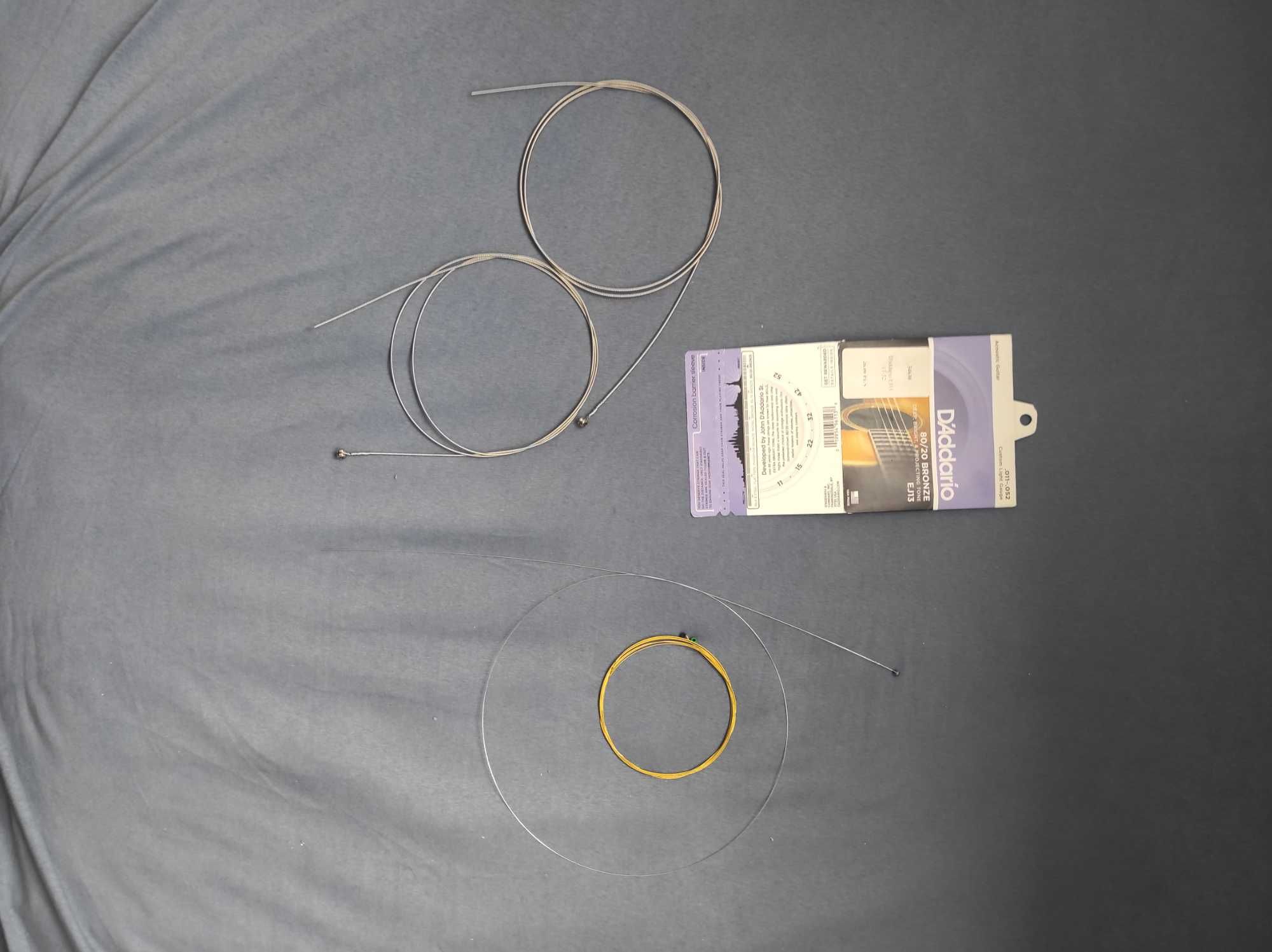 Struny duży pakiet, D addario 6x plus 3x orphee guitar do basowej