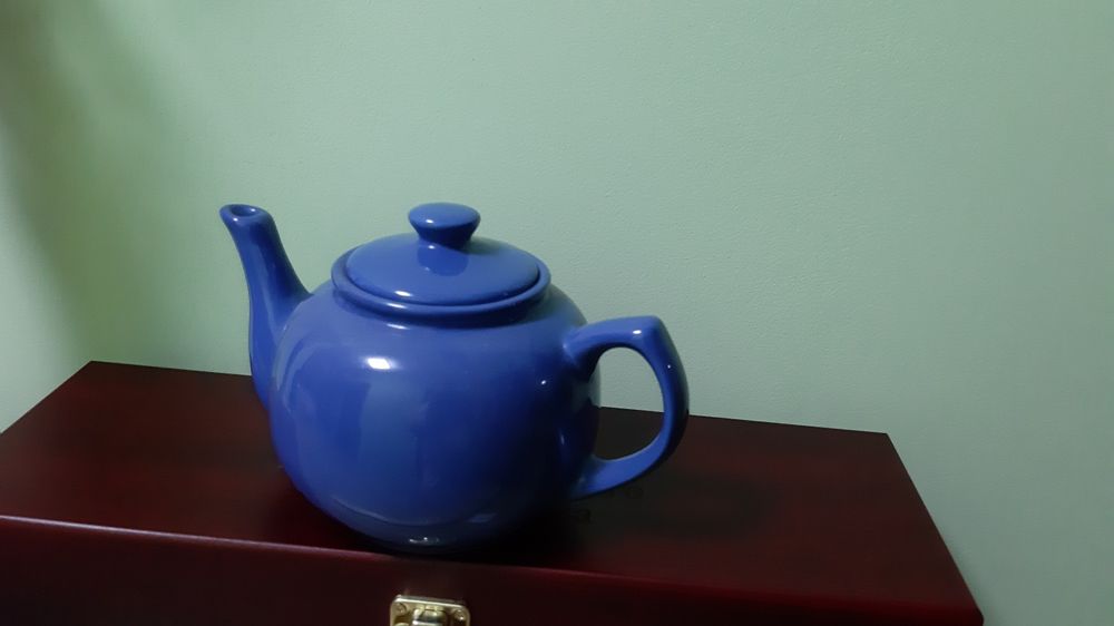 Чайник-заварник. 0.5л Колір романтики-синя лаванда