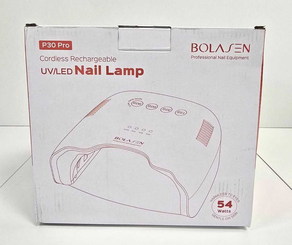 Lampa UV LED 54W BOLASEN Bezprzewodowa do Paznokci