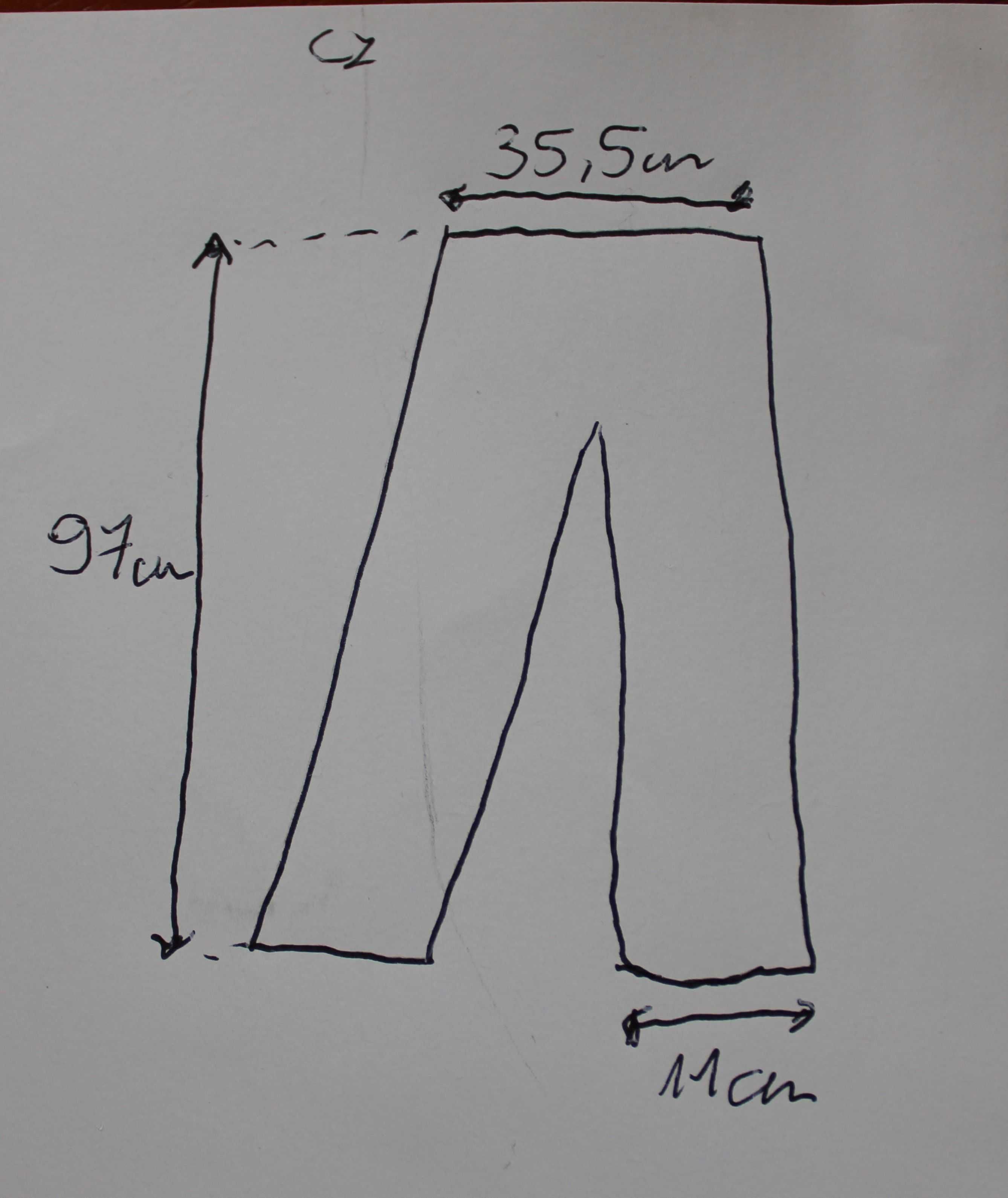 Czarne spodnie jeansy skinny high waist M 38 Cropp