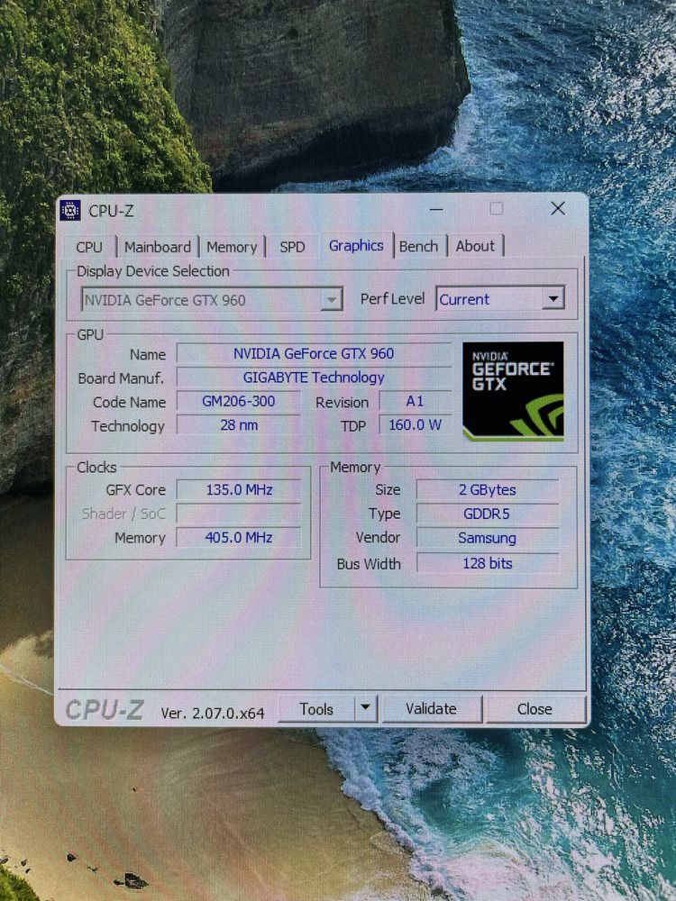 GeForce GTX 960 G1 gaming 2GB