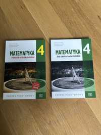 Matematyka 4 podręcznik + zbiór zadań