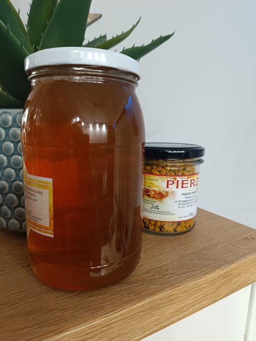 Miód Lipowy słoik 900ml