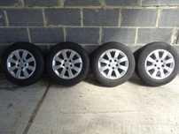 FELGI ALUMINIOWE 15 5 x 110 OPEL ASTRA H ZAFIRA MERIVA CORSA VECTRA