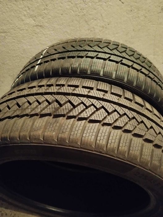 2x opony zimowe CONTINENTAL 225/45 R19 rok 2019 w bardzo dobrym stanie