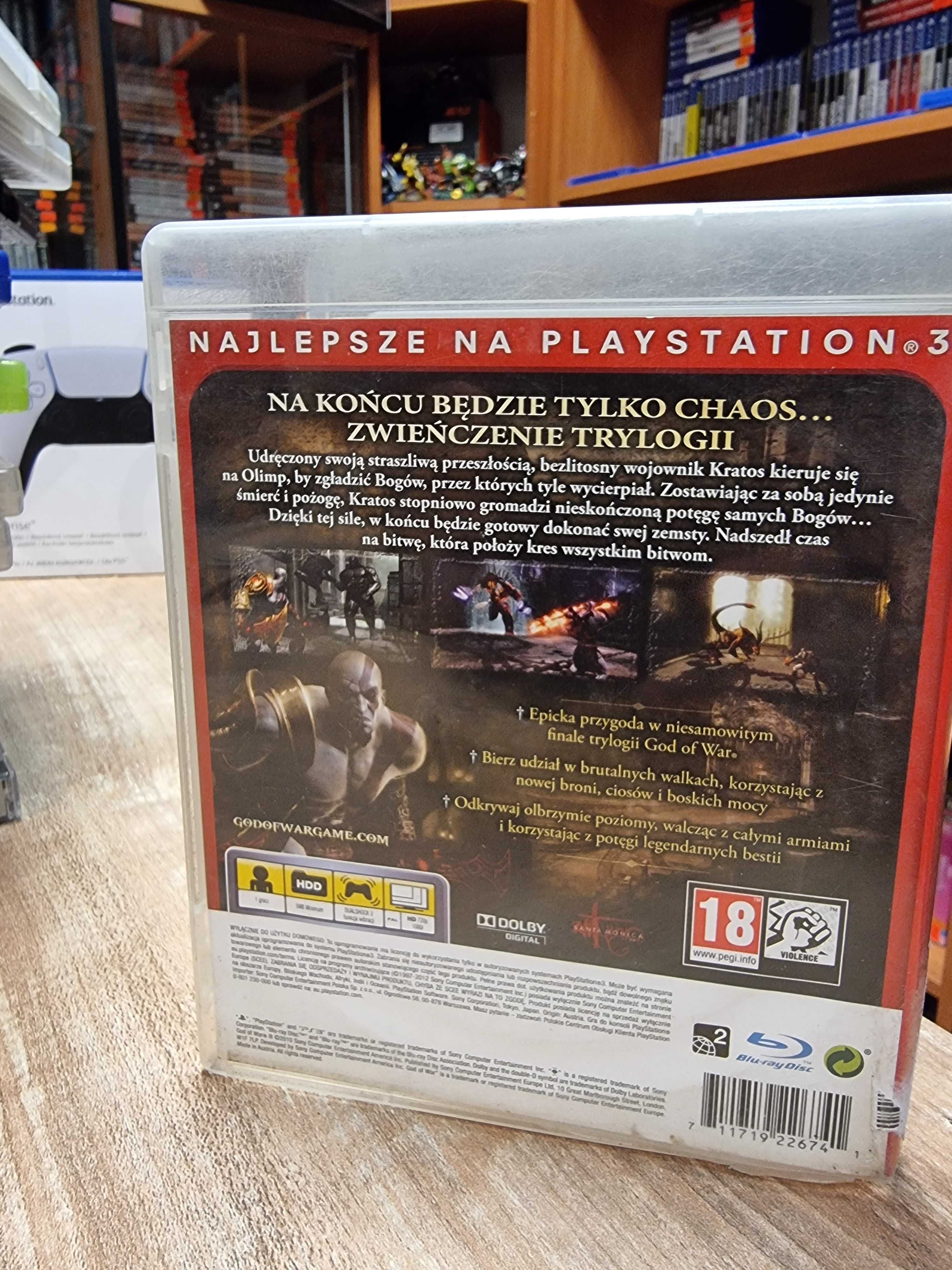 GOD OF WAR III PL - Polskie Wydanie - PS3 SklepRetroWWA