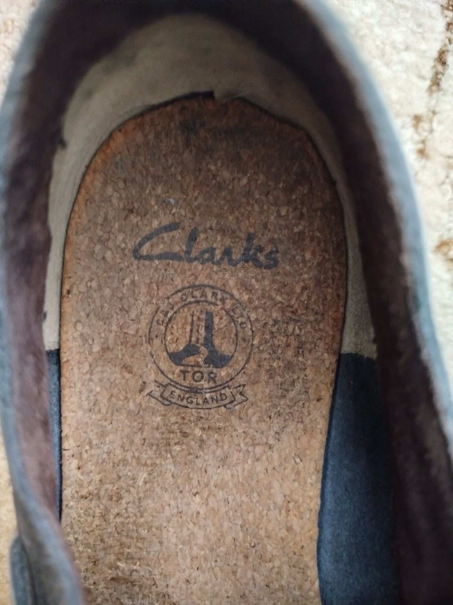 Мужские мокасины Clarks