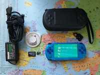 Konsola Sony psp 3000 (3004) blue unikat 16gb