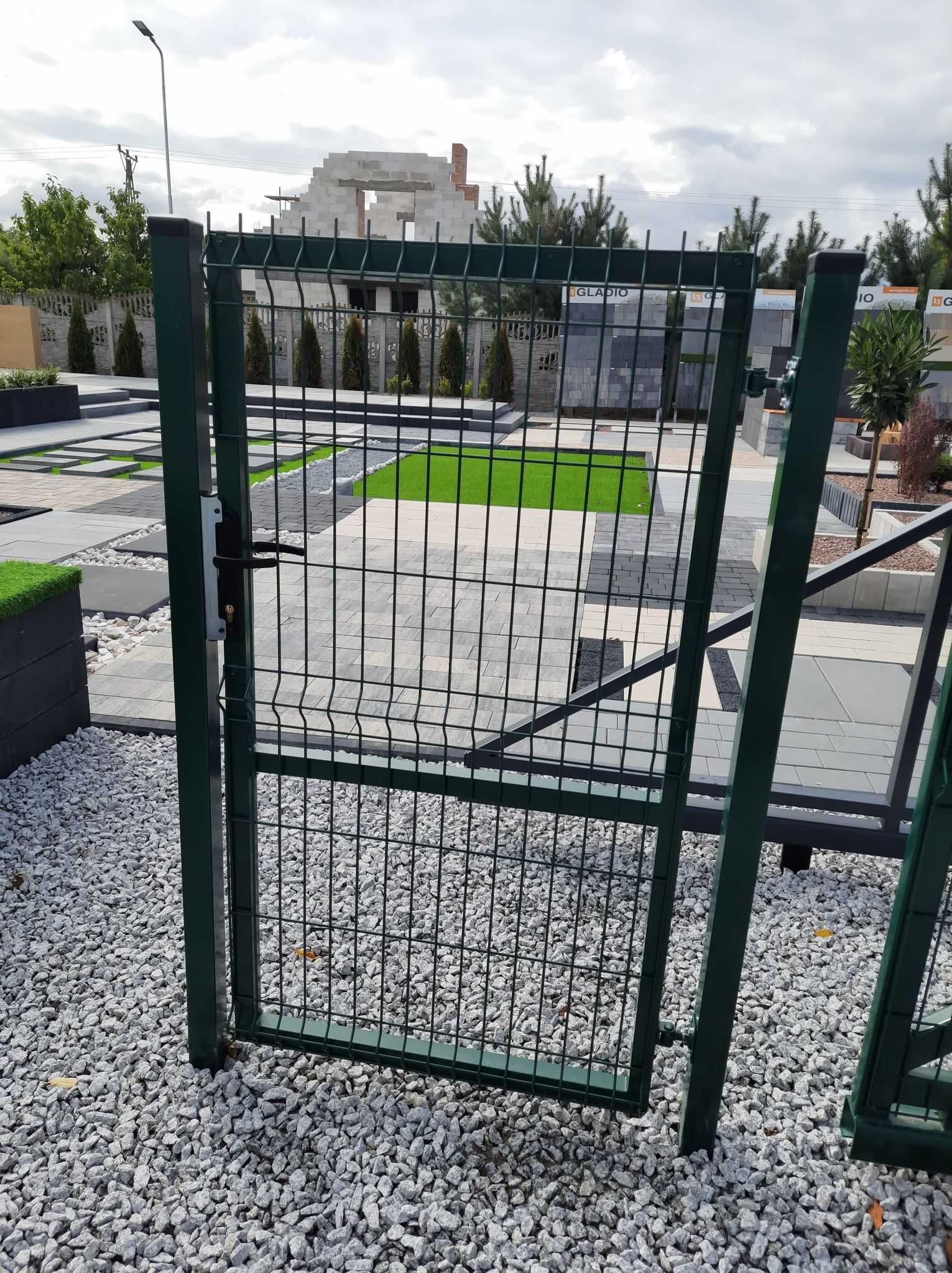 Ogrodzenia panelowe fi 4 1,23m (komplet). WYPRZEDAŻ