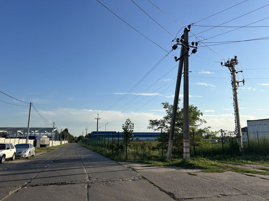 4 га або 6 га 11.02. Виборництво. Склади. 150 кВт