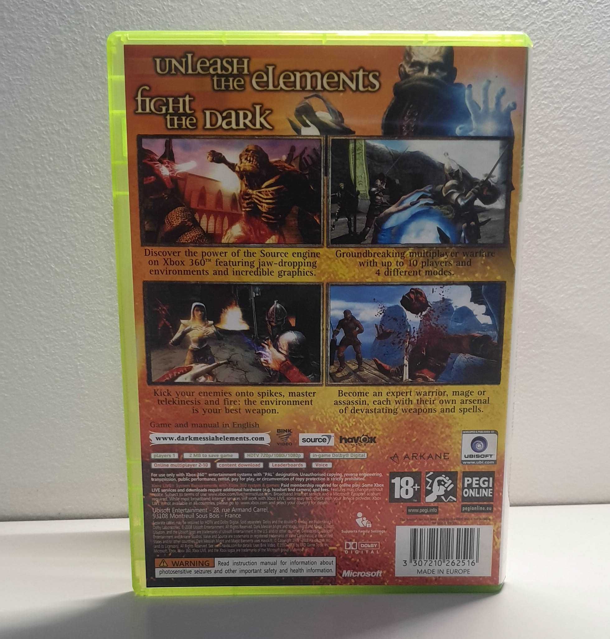 Gra Dark Messiah Might & Magic Elements Xbox360 UNIKAT