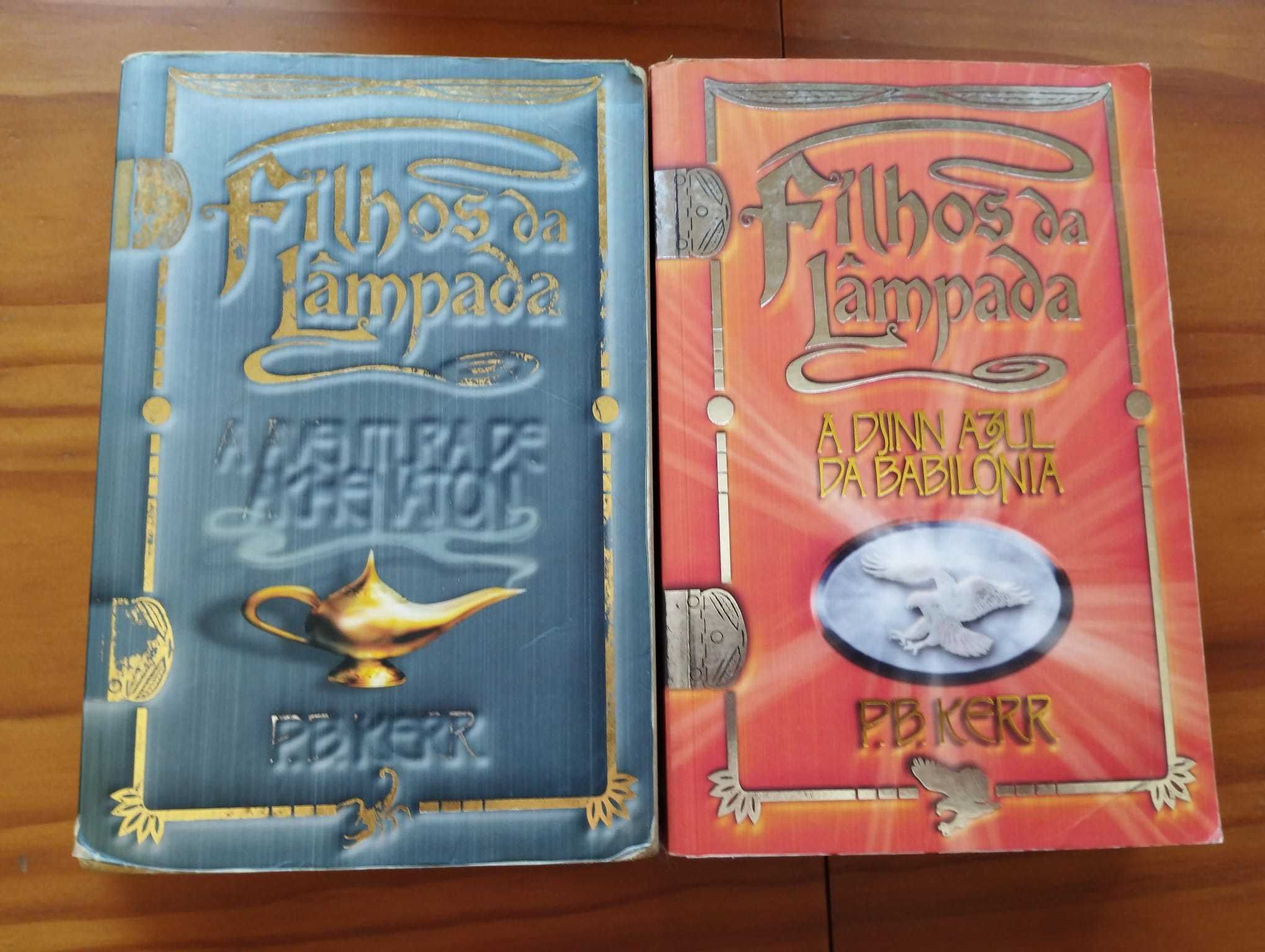 livro os filhos da lâmpada coleção