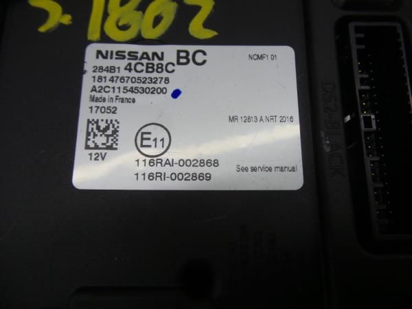 Módulo confort NISSAN Qashqai II (J11)