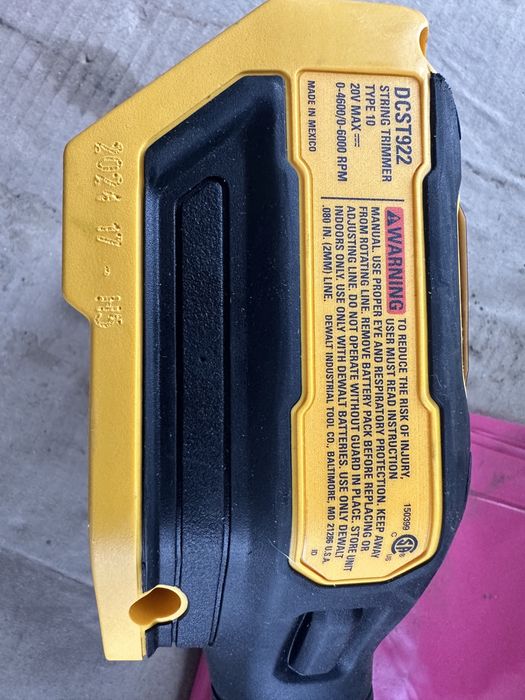 безщітковий триммер DEWALT DCST922B 20V MAX 14