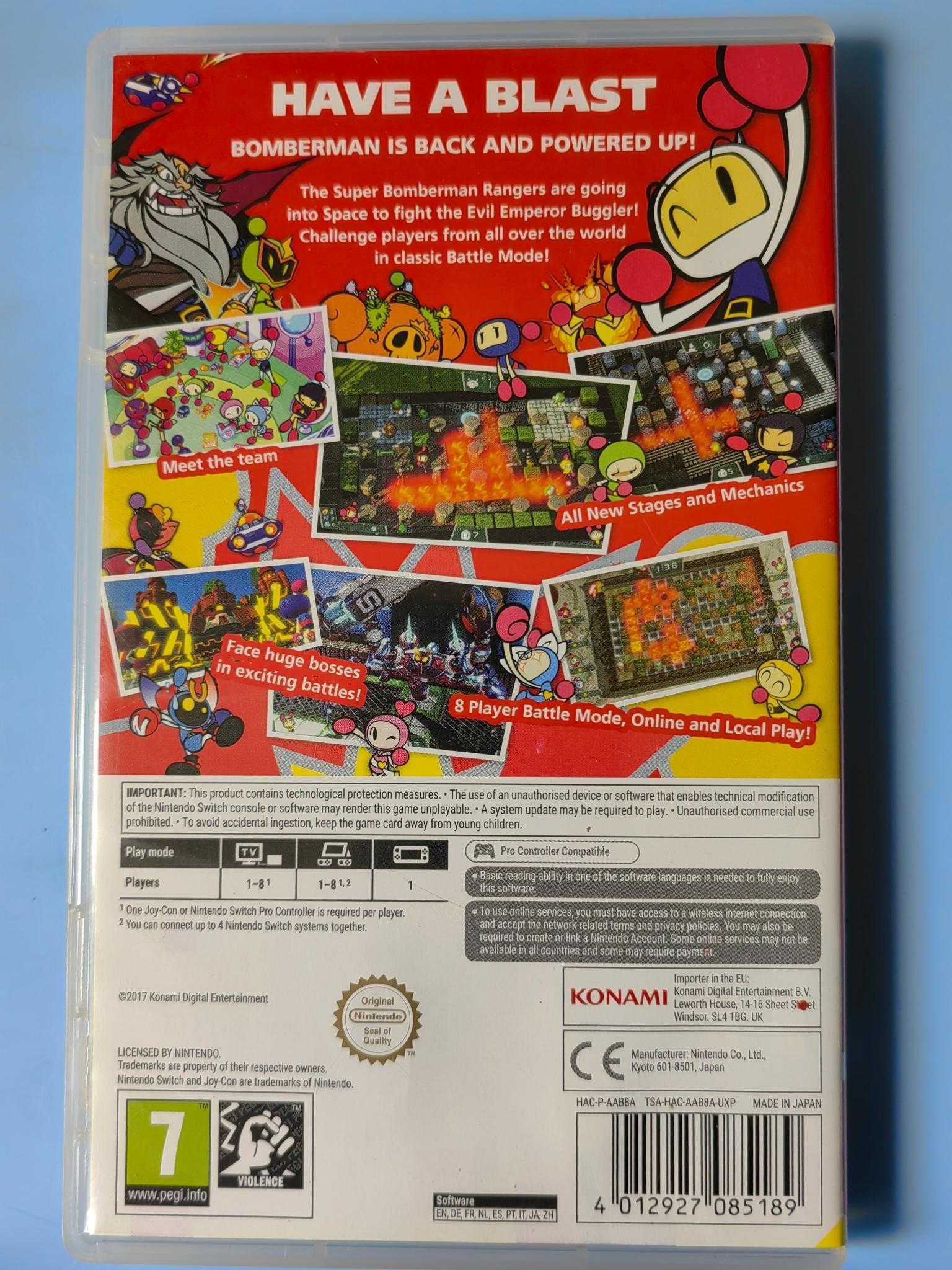 super Bomberman R! Fajna gra jak Megablast na Nintendo Switch, OLED :)