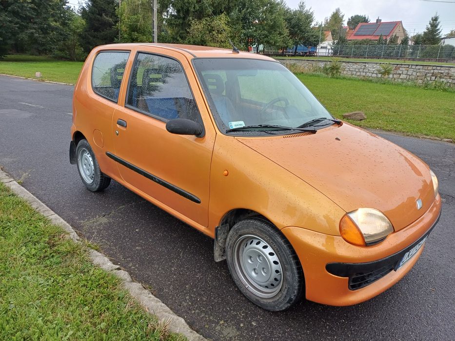 Ładny fiat Seicento 1.1 cm benzyna bez korozji