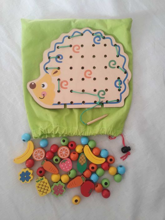 Шнурівка їжачок для малечі