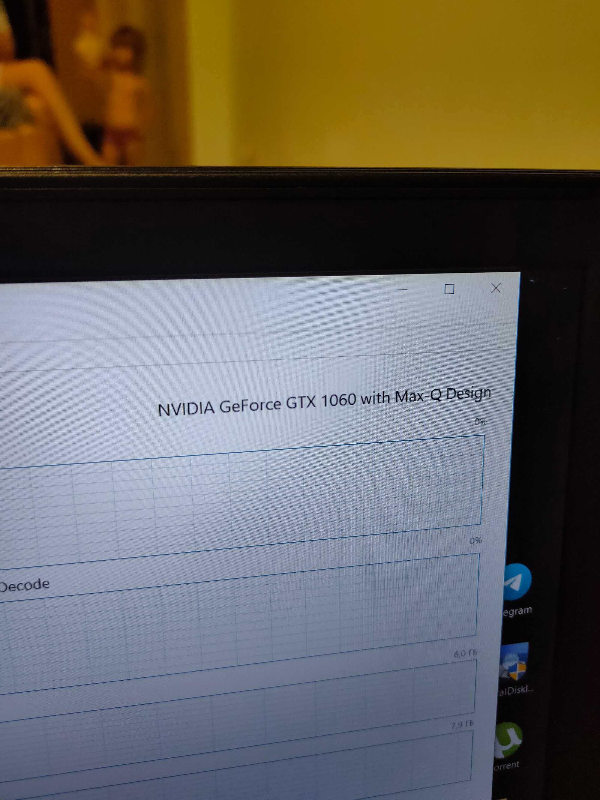 Игровой ноутбук Dell, 4 ядерный процессор Intel, видеокарта GTX 6 Гб