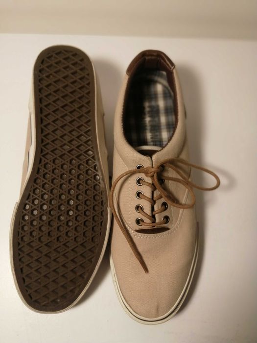 Sapato Tipo Vans Cor Beje