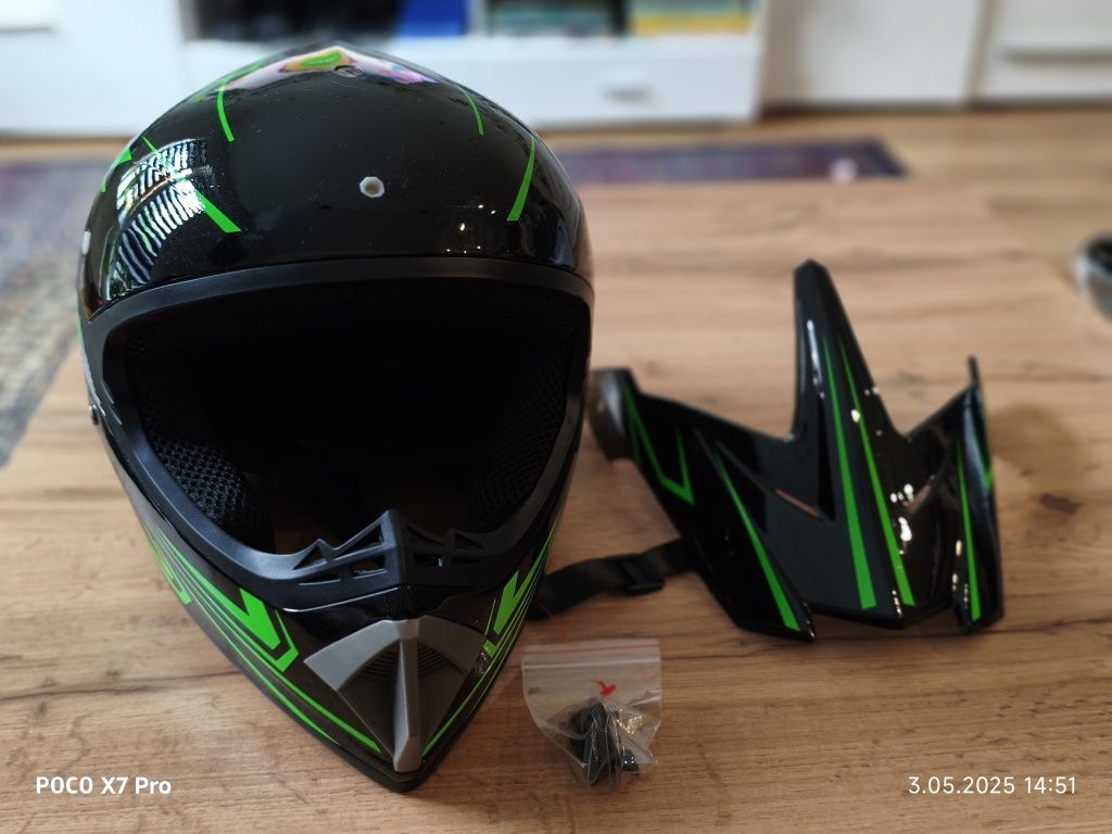 Kask młodzieżowy, hulajnoga, rower, deskorolka NOWY