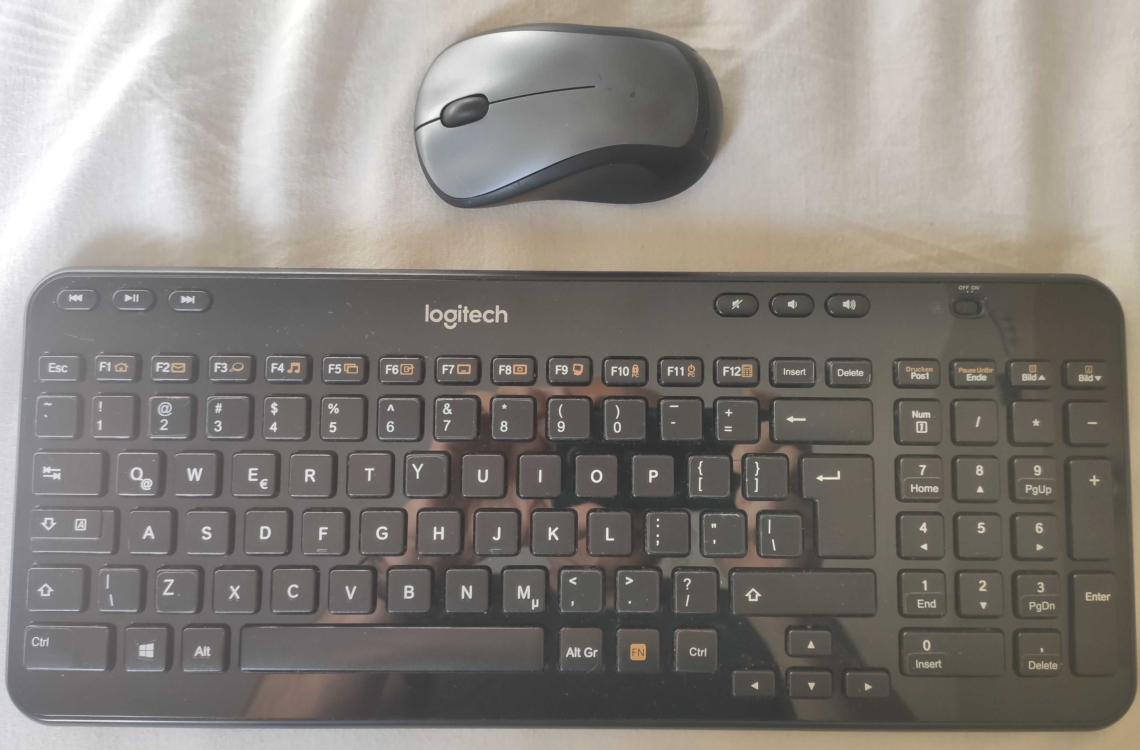 Logitech klawiatura K360 i mysz M310, bezprzewodowa, Unifying