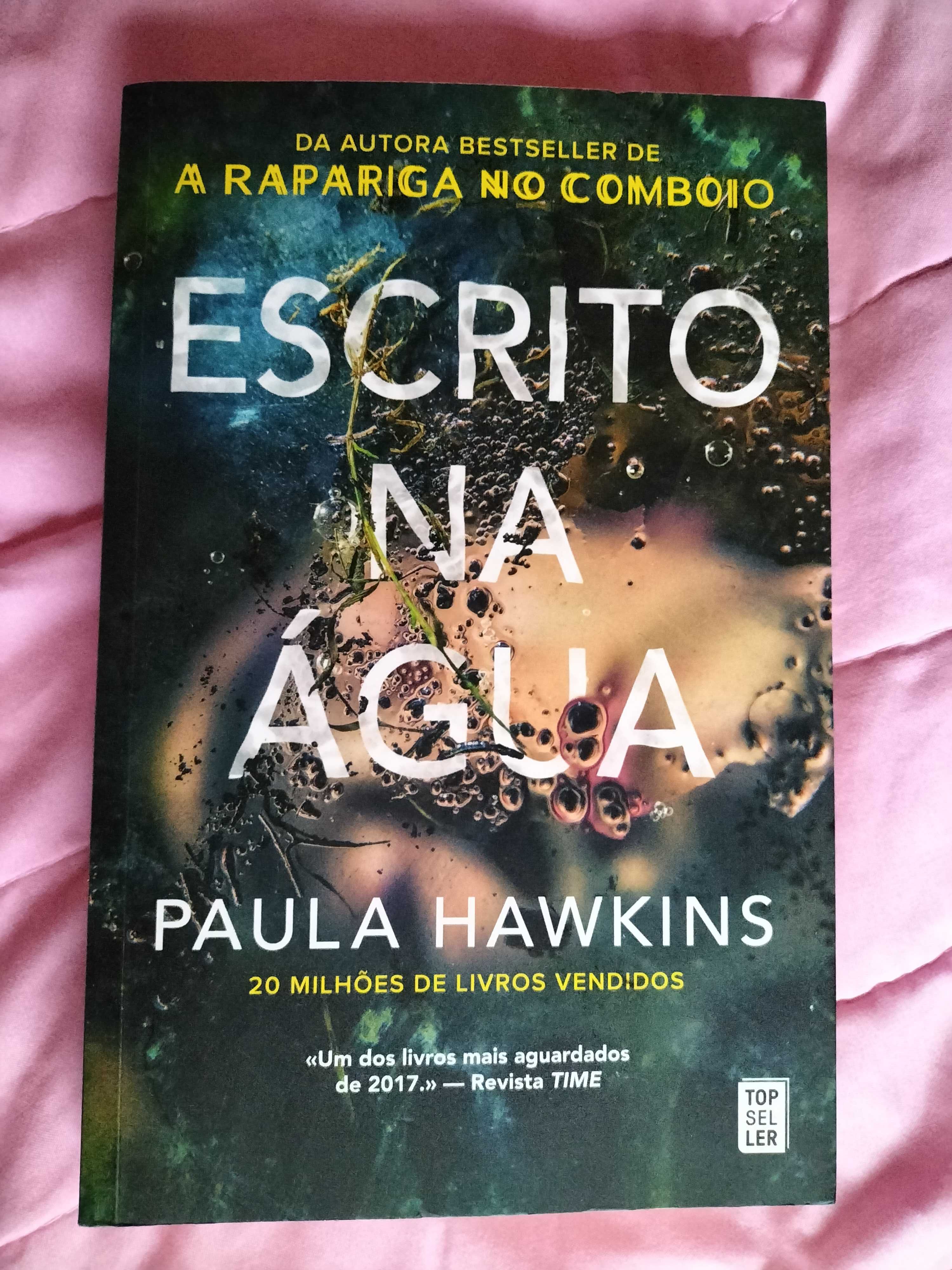 Livro Escrito na Água - Paula Hawkins