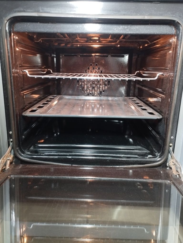 Плита газова з духовкою електричною  Mastercook  Нержавійка