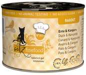 Karma dla kota bez zbóż i GMO - Catz Finefood KACZKA + KANGUR 190g
