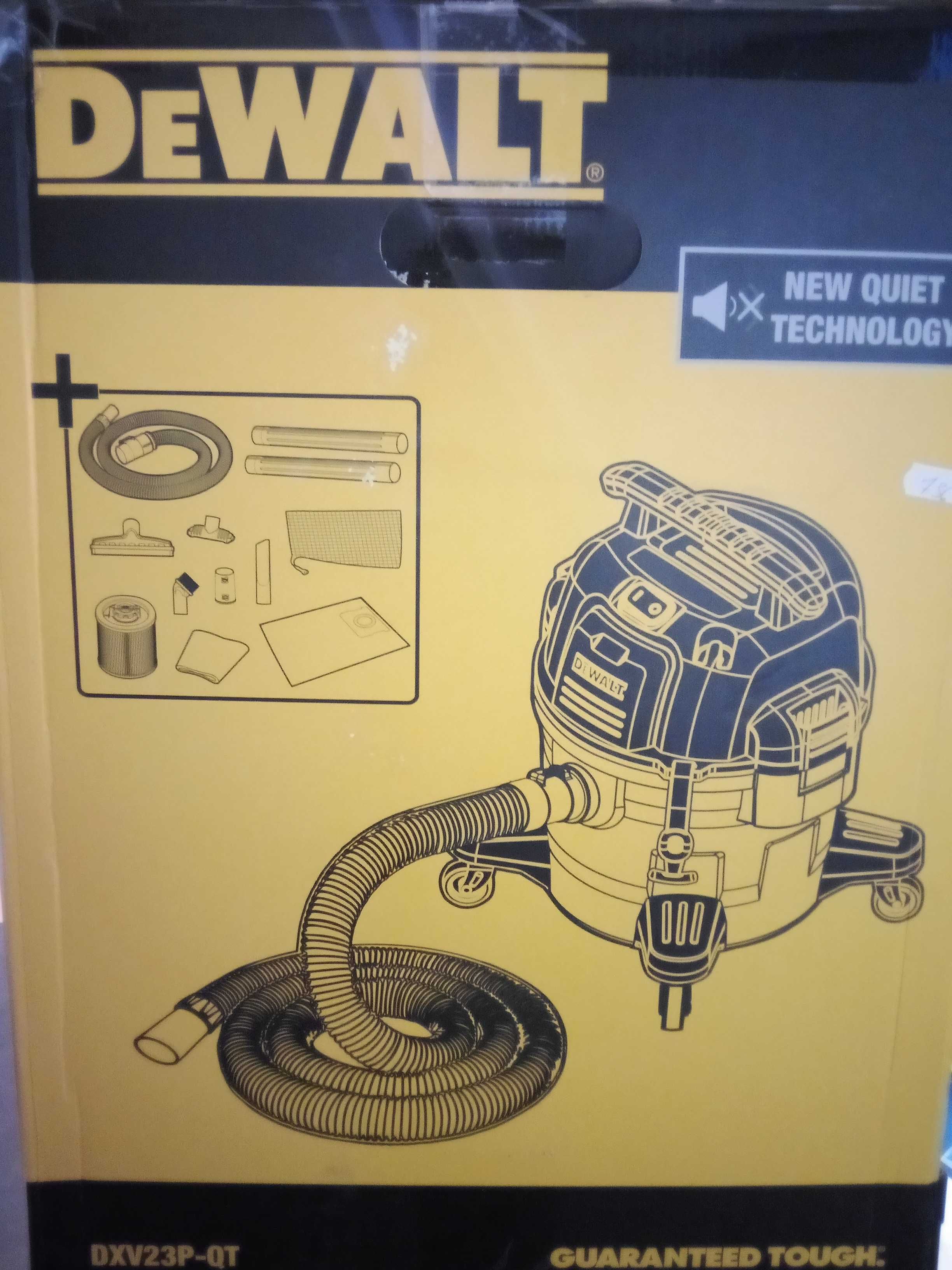 Odkurzacz 800W 23L  DEWALT DXV23P-QT /Nowy Lombard / Cz-wa